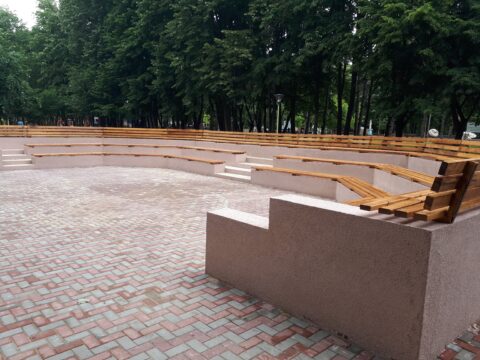 construcție parc Ungheni
