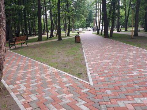 construcție parc Ungheni