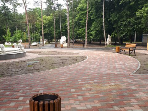 construcție parc Ungheni