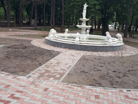 construcție parc Ungheni