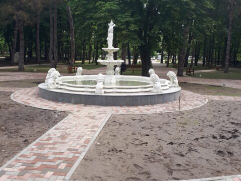 construcție parc Ungheni