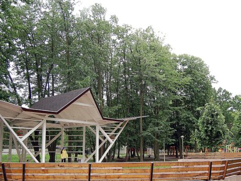 construcție parc Ungheni