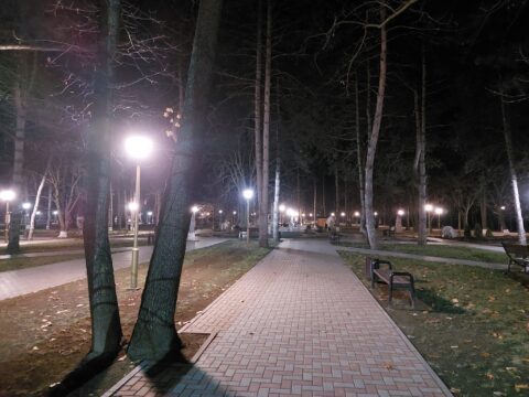 construcție parc Ungheni