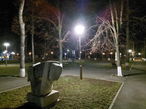 construcție parc Ungheni