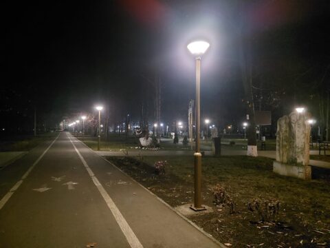 construcție parc Ungheni