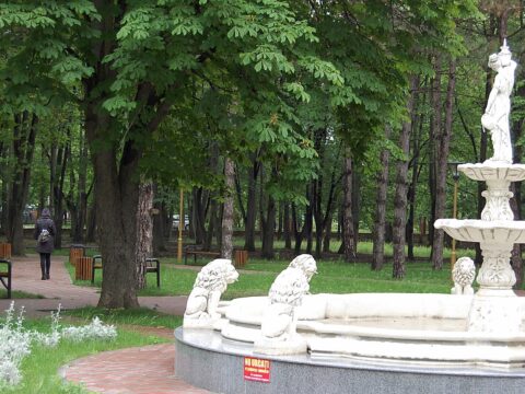 construcție parc Ungheni