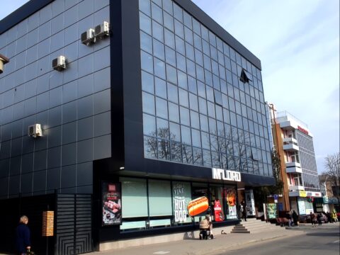 Construcția centrului comercial M'LORD