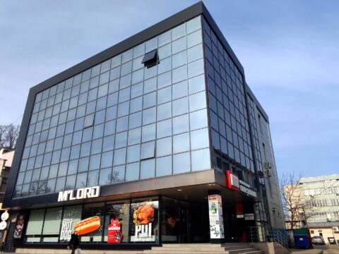 Construcția centrului comercial M'LORD